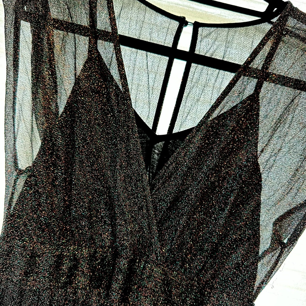 NWT Anthropologie Moulinette Soeurs Midi Sparkle dress